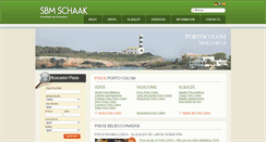 Desktop Screenshot of pisosportocolom.es